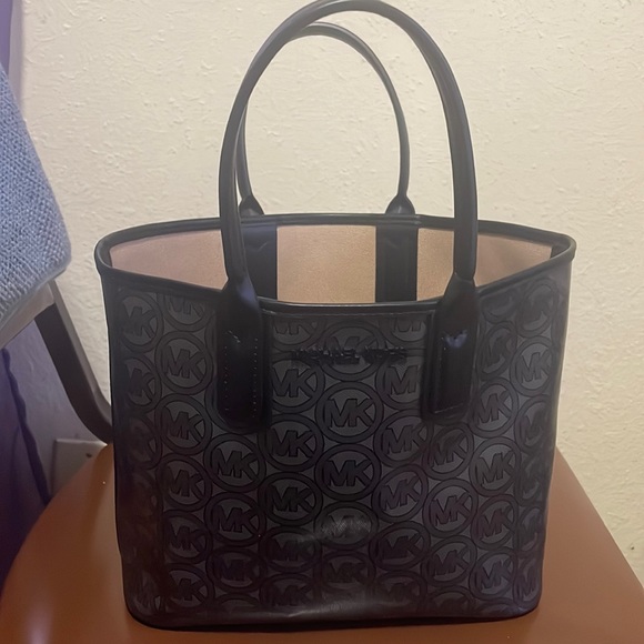 MICHAEL KORS Jodie Small Logo Jacquard Tote Bag - Picture 1 of 5